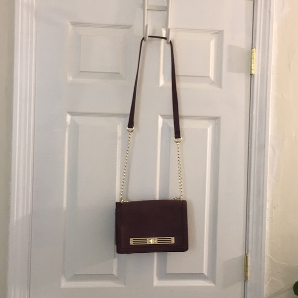 Burgundy satchel bag - Picture 2 of 4